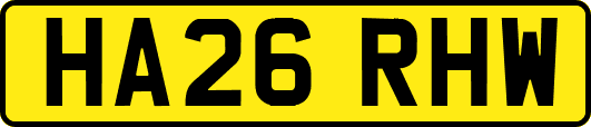 HA26RHW