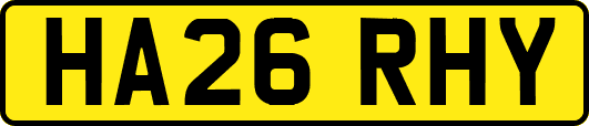 HA26RHY