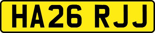HA26RJJ