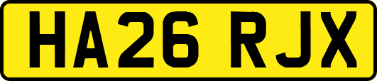 HA26RJX