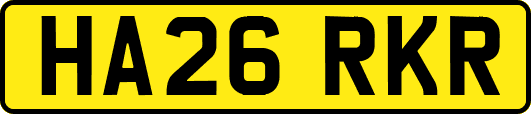 HA26RKR