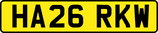 HA26RKW