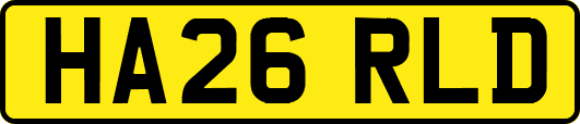 HA26RLD