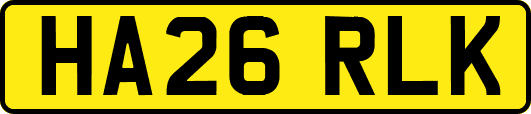 HA26RLK