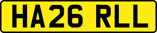 HA26RLL