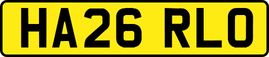 HA26RLO