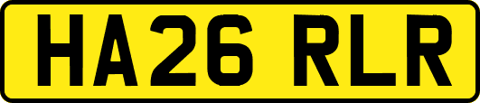 HA26RLR