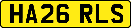 HA26RLS