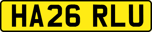 HA26RLU