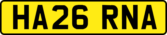 HA26RNA