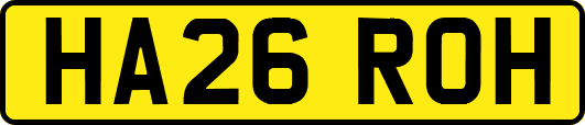 HA26ROH