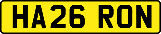 HA26RON