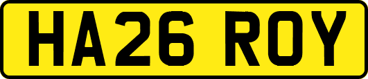 HA26ROY