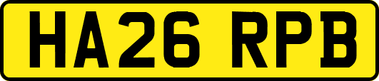 HA26RPB