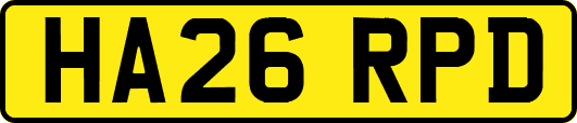 HA26RPD