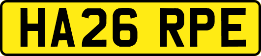 HA26RPE