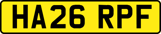 HA26RPF