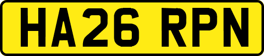 HA26RPN