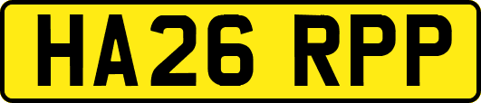 HA26RPP