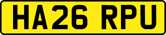 HA26RPU
