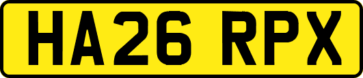 HA26RPX