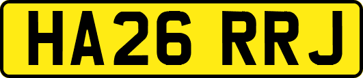 HA26RRJ