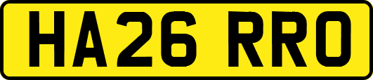 HA26RRO