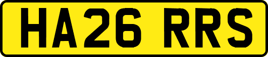 HA26RRS