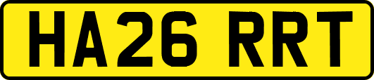 HA26RRT