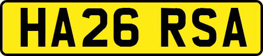 HA26RSA