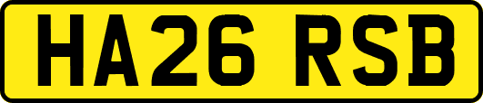 HA26RSB