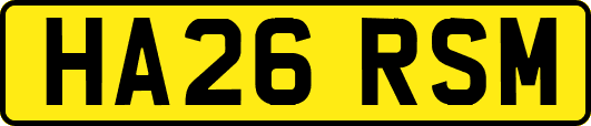 HA26RSM