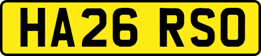 HA26RSO