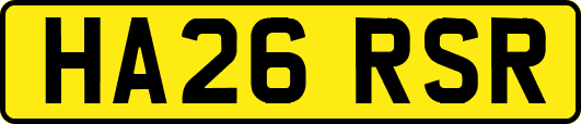 HA26RSR