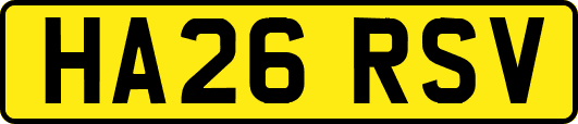 HA26RSV