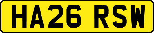 HA26RSW
