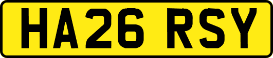 HA26RSY