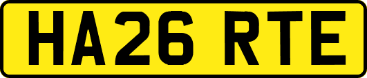 HA26RTE