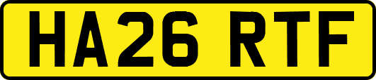 HA26RTF