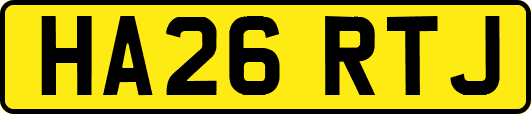 HA26RTJ