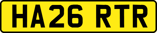 HA26RTR