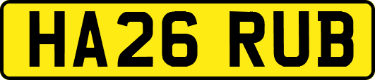 HA26RUB