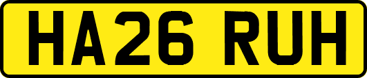HA26RUH