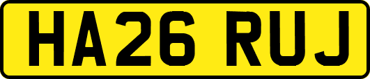 HA26RUJ