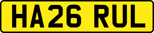 HA26RUL