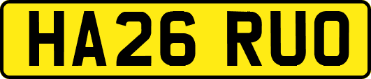 HA26RUO