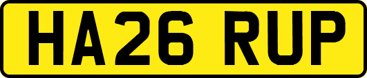 HA26RUP