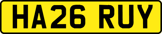 HA26RUY