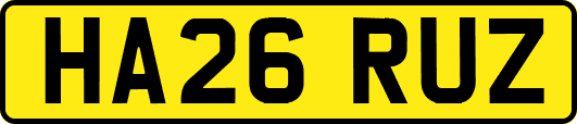 HA26RUZ