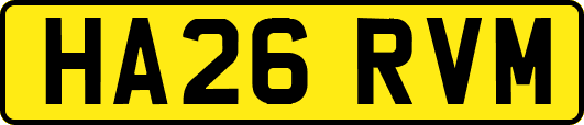 HA26RVM